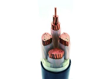 0.6/1 kV Koperen geleider 3 Kern + Aardexlpe Geïsoleerde Machtskabel
