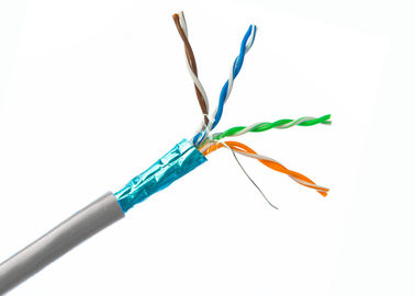 Cat6 FTP-Kabel van het Kabel de Naakte Koperen geleider Beschermde Voorzien van een netwerk